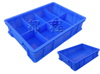 X266、266-1塑料周轉(zhuǎn)箱（可帶隔板） 